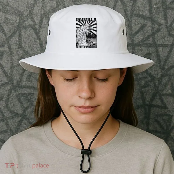 Dadzilla Father Of Monsters Bucket Hat