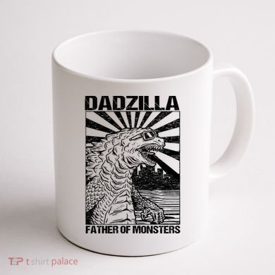 Dadzilla Father Of Monsters Coffee Mug back