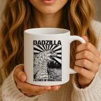 Dadzilla Father Of Monsters Coffee Mug thumb 3