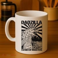 Dadzilla Father Of Monsters Coffee Mug thumb 4