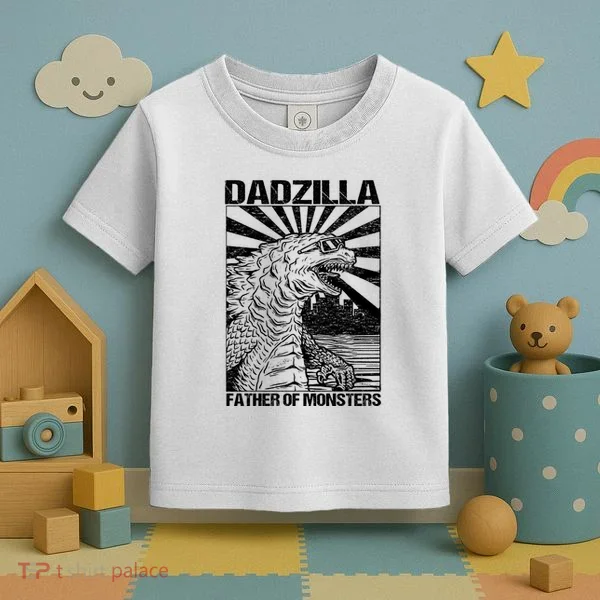 Dadzilla Father Of Monsters Toddler T-Shirt