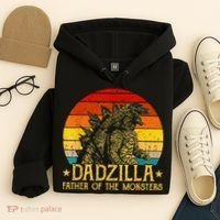 Dadzilla Father Of The Monsters Sunset Hoodie thumb 4