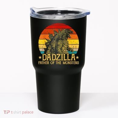 Dadzilla Father Of The Monsters Sunset Tumbler