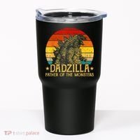 Dadzilla Father Of The Monsters Sunset Tumbler thumb 0