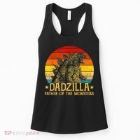 Dadzilla Father Of The Monsters Sunset Women's Tank Top thumb 0