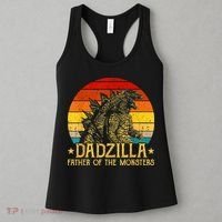 Dadzilla Father Of The Monsters Sunset Women's Tank Top thumb 3