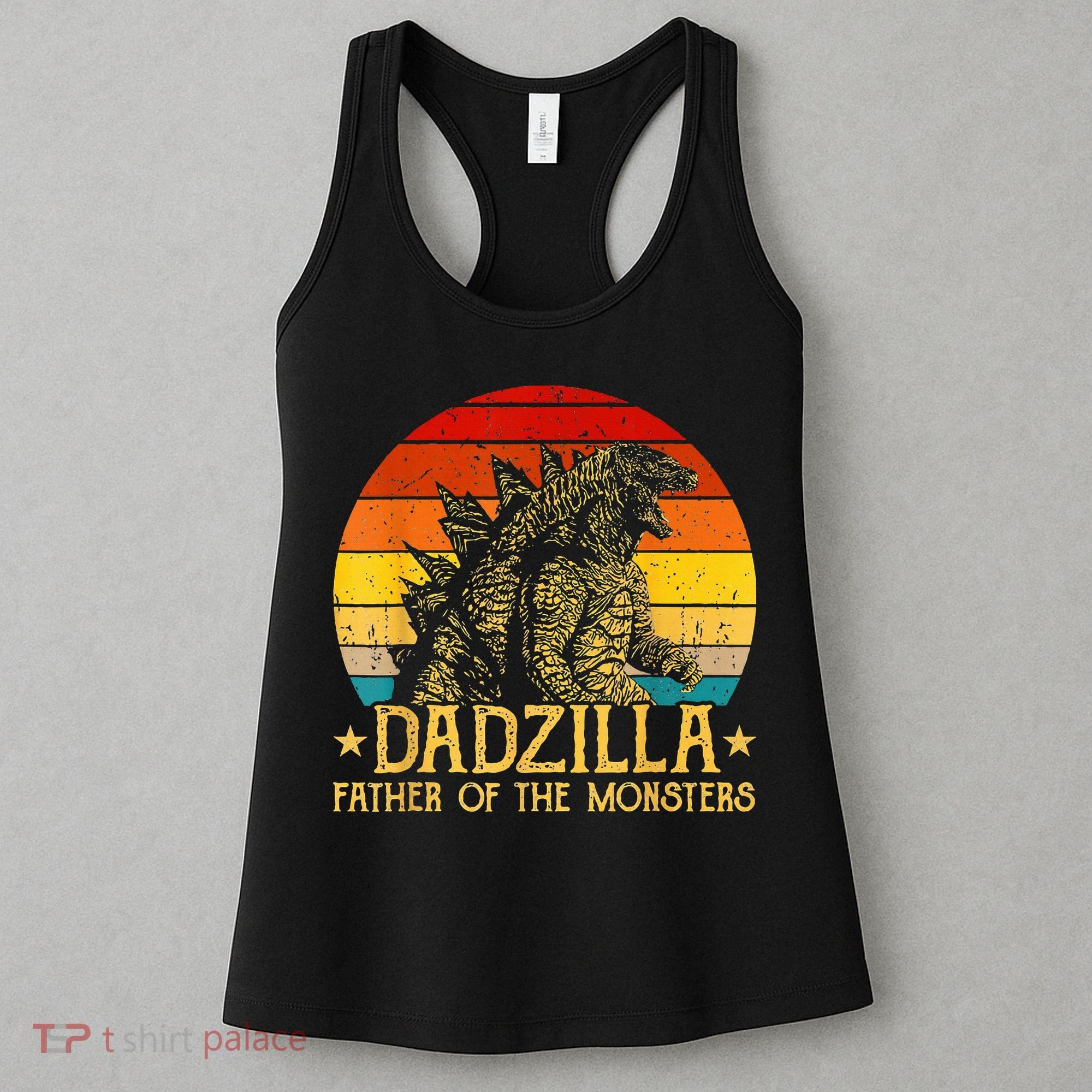 Dadzilla Father Of The Monsters Sunset Women's Tank Top