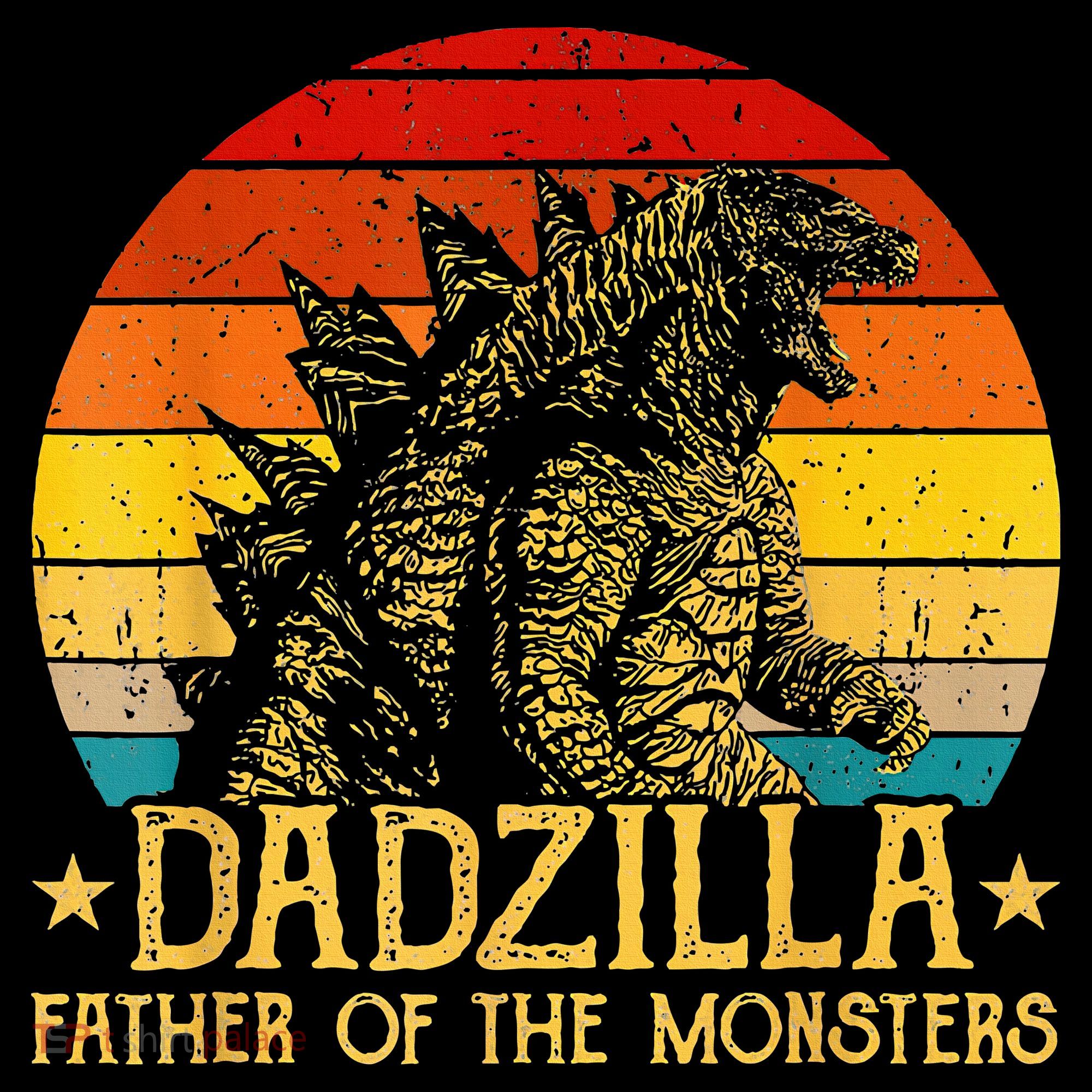 Dadzilla Father Of The Monsters Sunset Women's Tank Top