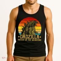 Dadzilla Father Of The Monsters Sunset Tank Top thumb 3