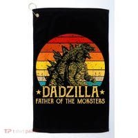 Dadzilla Father Of The Monsters Sunset Golf Towel thumb 0