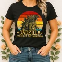 Dadzilla Father Of The Monsters Sunset Women's T-Shirt thumb 2