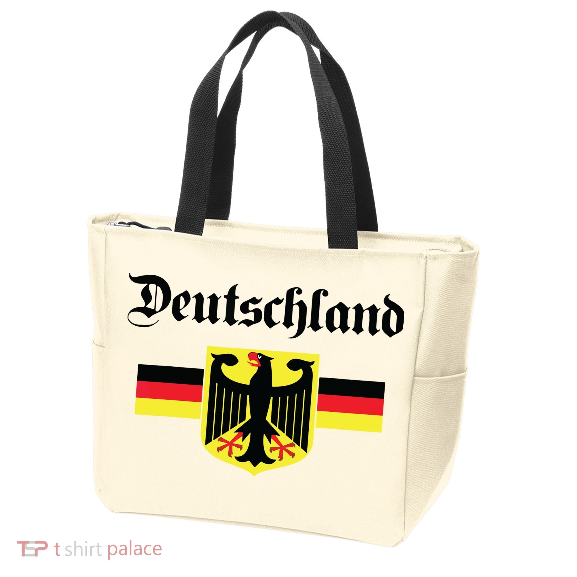 Deutschland Flag Of German Eagle Germany German Tote Bag