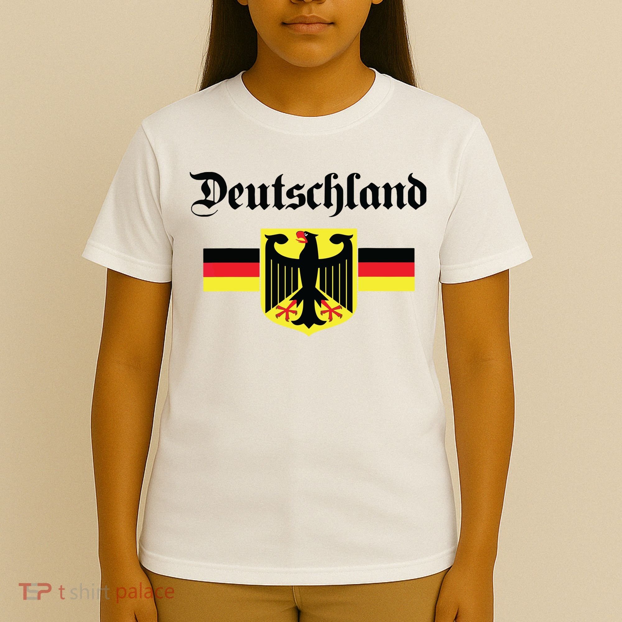 Deutschland Flag Of German Eagle Germany German T-Shirt
