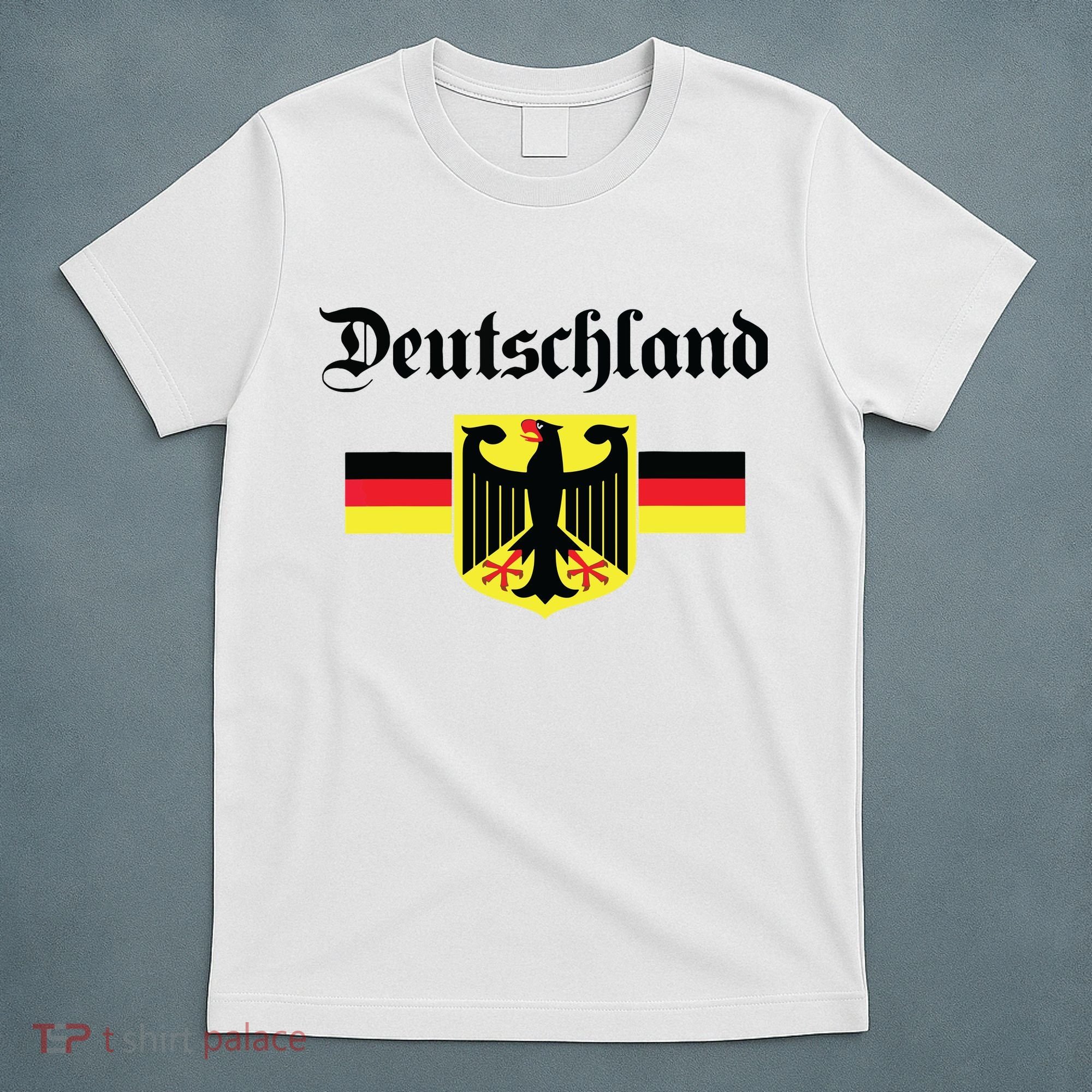 Deutschland Flag Of German Eagle Germany German T-Shirt