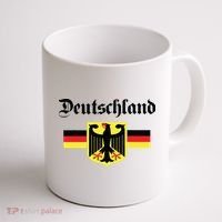 Deutschland Flag Of German Eagle Germany German Coffee Mug thumb 1