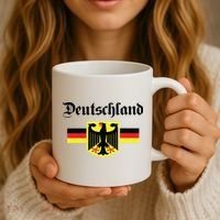 Deutschland Flag Of German Eagle Germany German Coffee Mug thumb 3