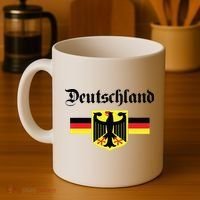 Deutschland Flag Of German Eagle Germany German Coffee Mug thumb 4