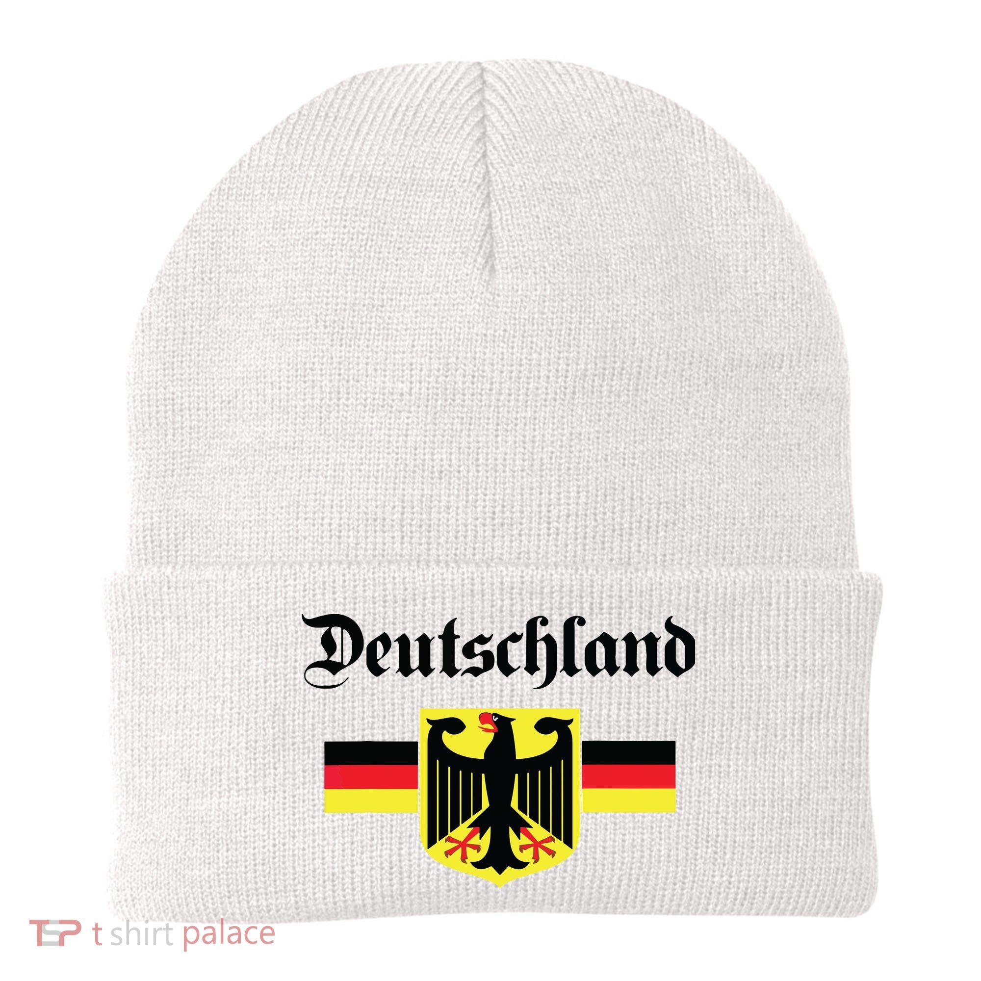 Deutschland Flag Of German Eagle Germany German Beanie