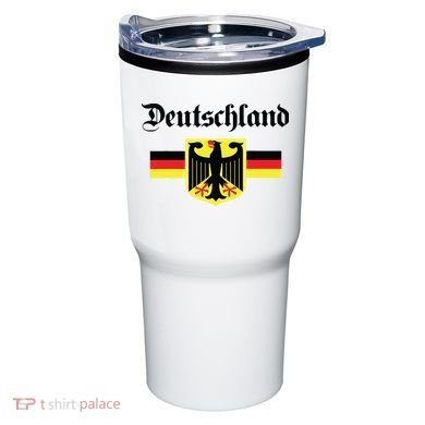 Deutschland Flag Of German Eagle Germany German Tumbler