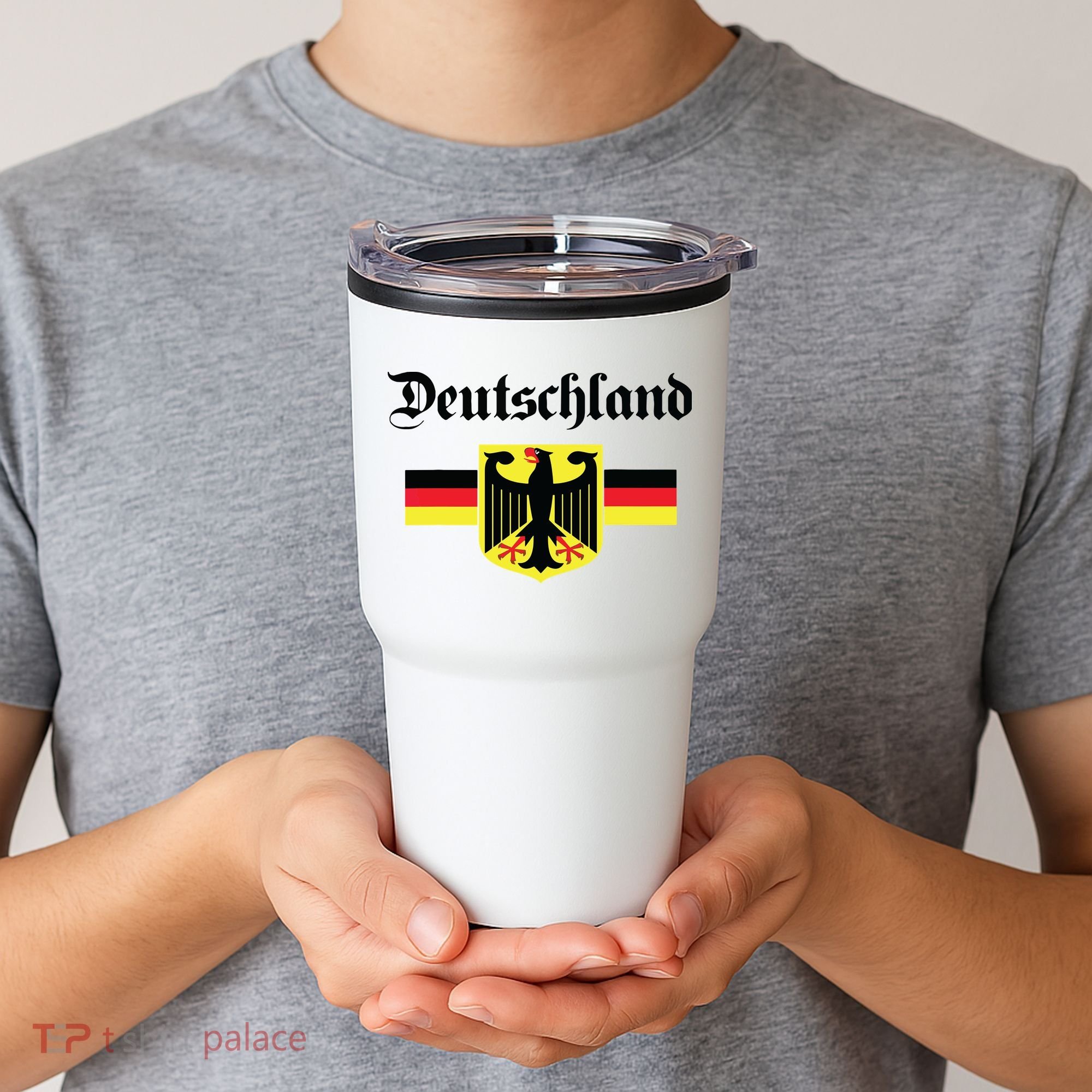 Deutschland Flag Of German Eagle Germany German Tumbler