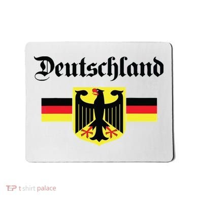 Deutschland Flag Of German Eagle Germany German Mousepad