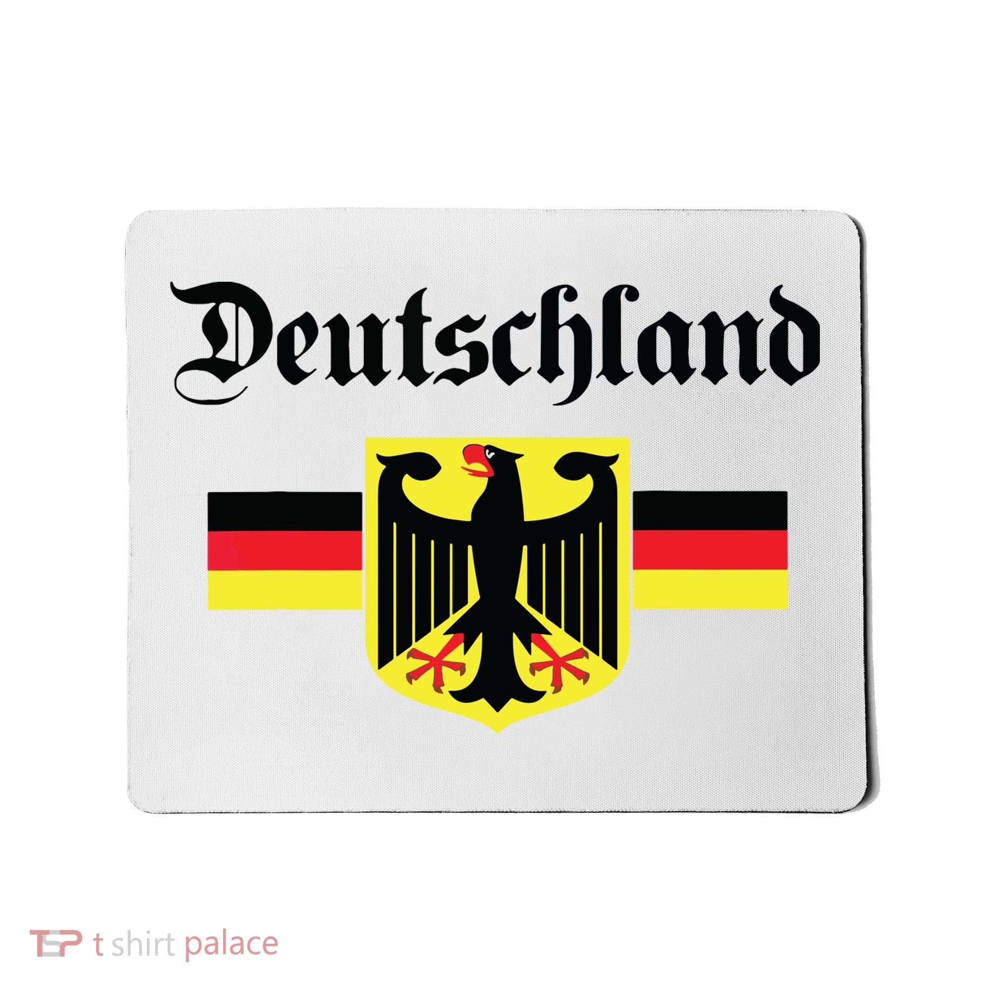 Deutschland Flag Of German Eagle Germany German Mousepad