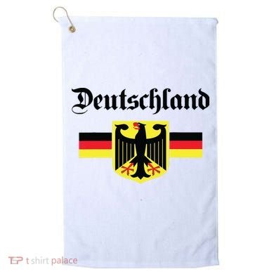 Deutschland Flag Of German Eagle Germany German Golf Towel