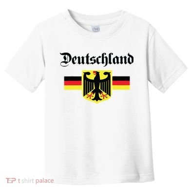Deutschland Flag Of German Eagle Germany German Toddler T-Shirt