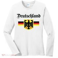 Deutschland Flag Of German Eagle Germany German Women's Long Sleeve Shirt thumb 0