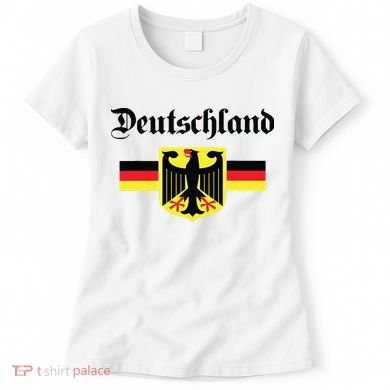 Deutschland Flag Of German Eagle Germany German Women's T-Shirt