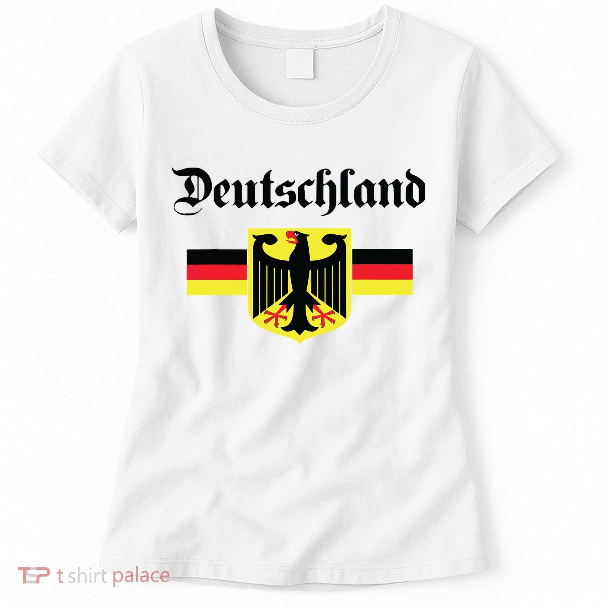 Deutschland Flag Of German Eagle Germany German Women's T-Shirt