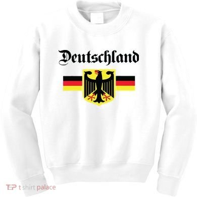 Deutschland Flag Of German Eagle Germany German Kids Sweatshirt