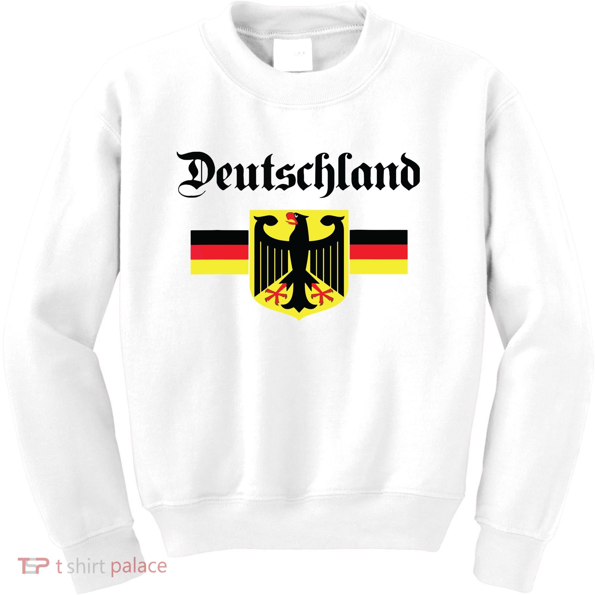 Deutschland Flag Of German Eagle Germany German Kids Sweatshirt