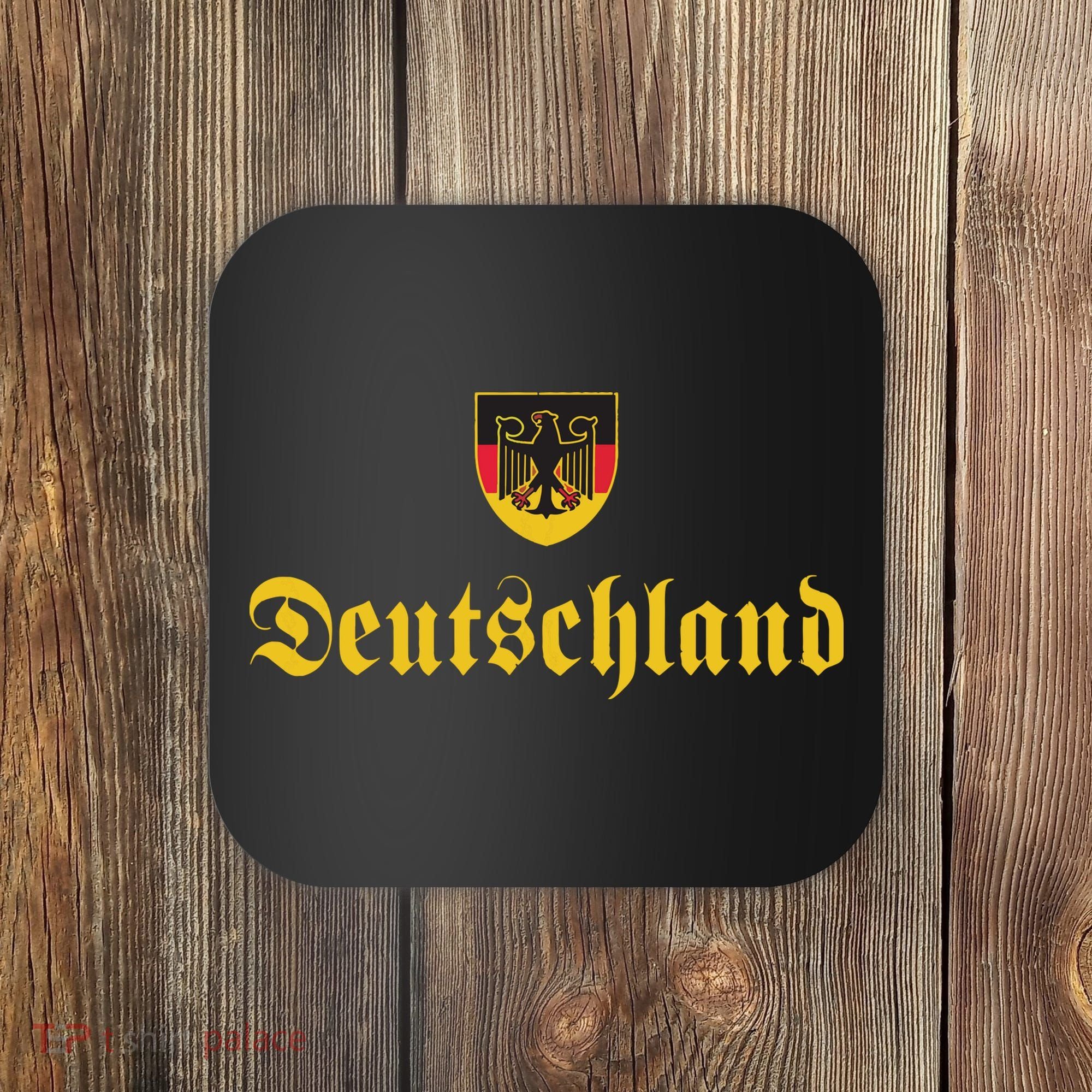 Deutschland Flag Of German I Love From Germany Coaster