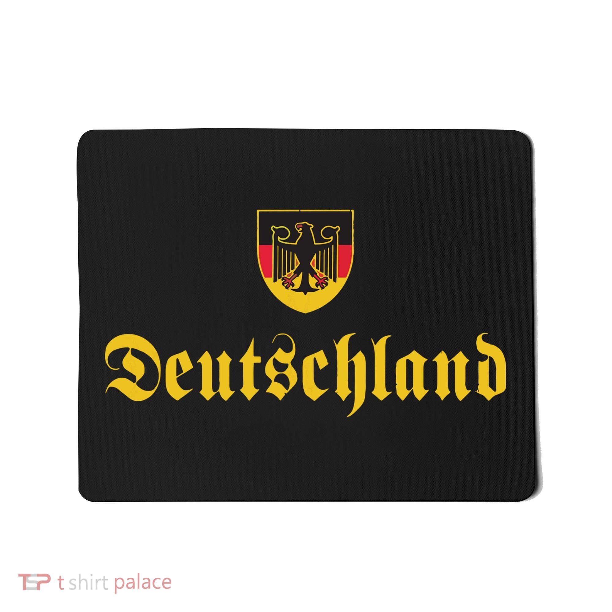 Deutschland Flag Of German I Love From Germany Mousepad