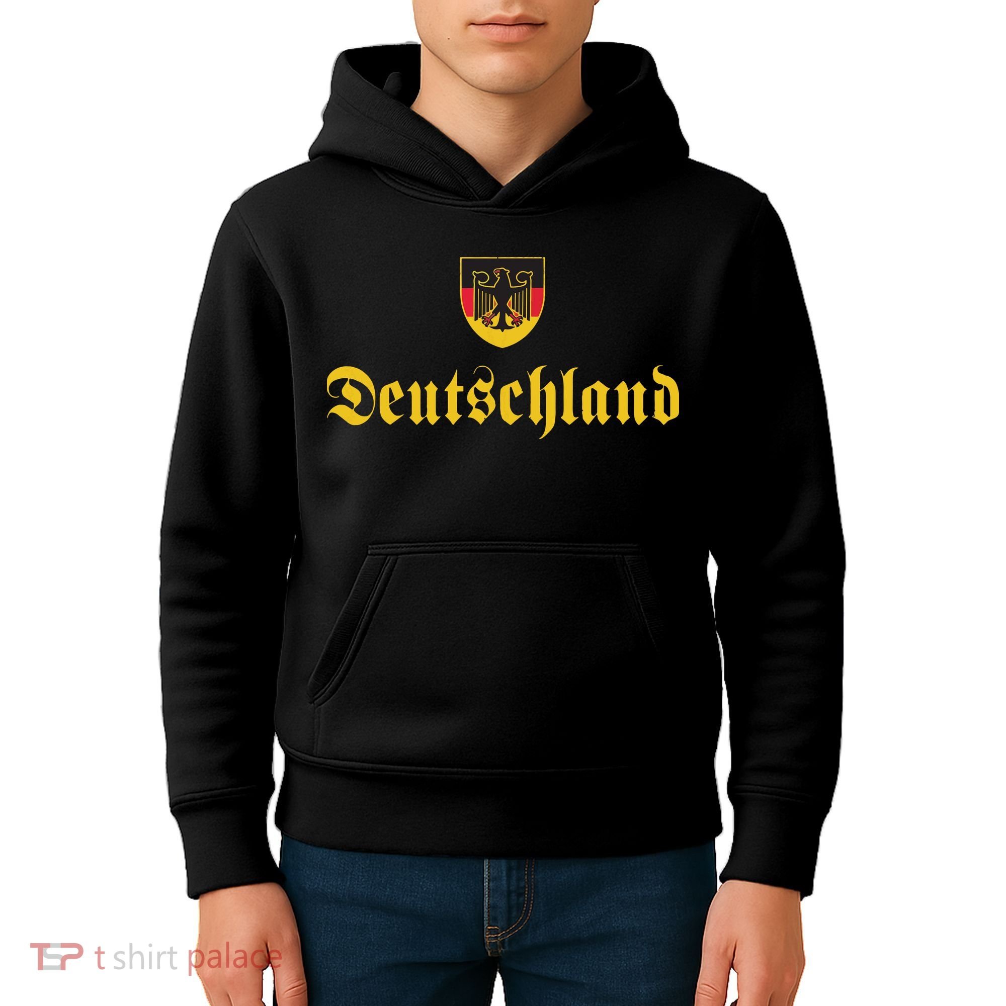 Deutschland Flag Of German I Love From Germany Kids Hoodie