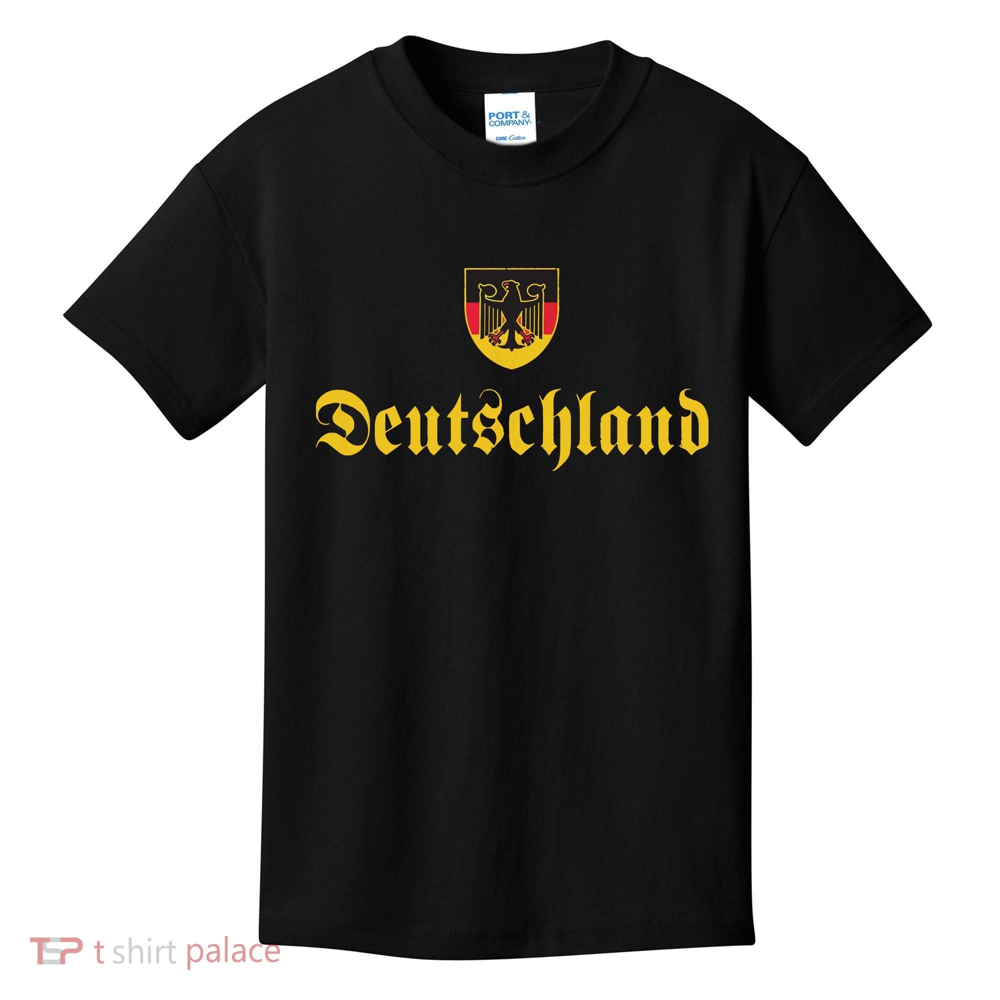Deutschland Flag Of German I Love From Germany Kids T-Shirt