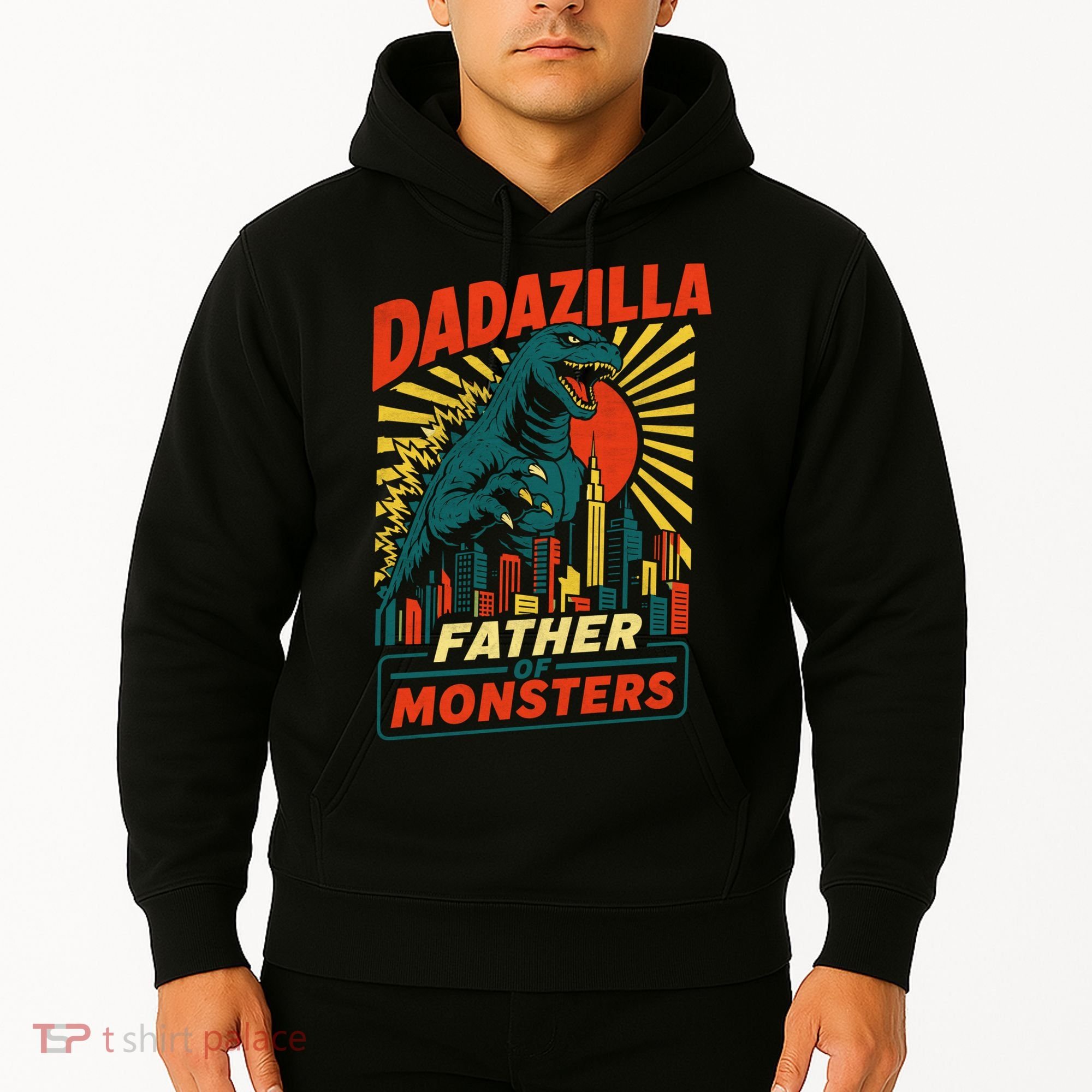 Dadazilla Father Of The Monsters Hoodie