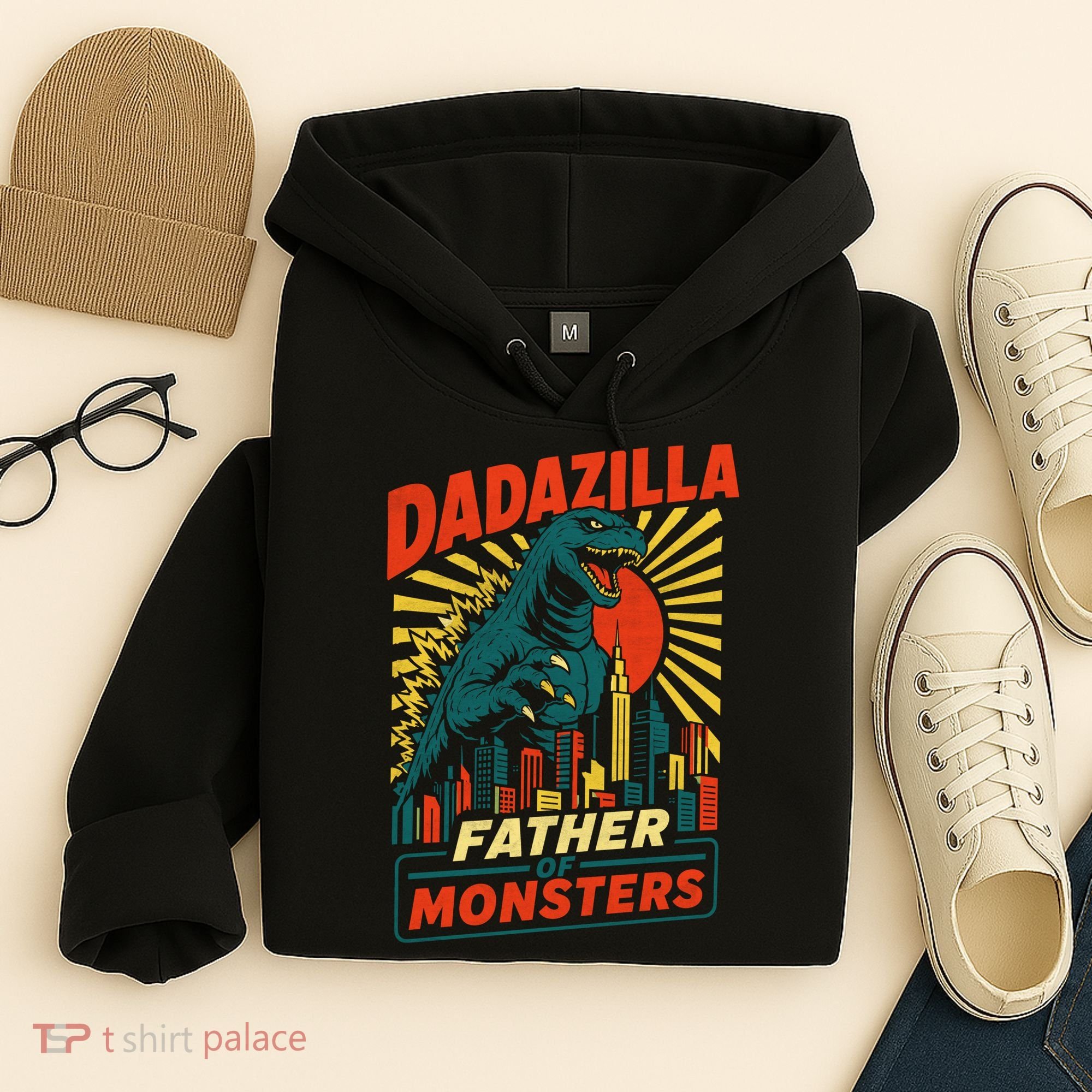 Dadazilla Father Of The Monsters Hoodie