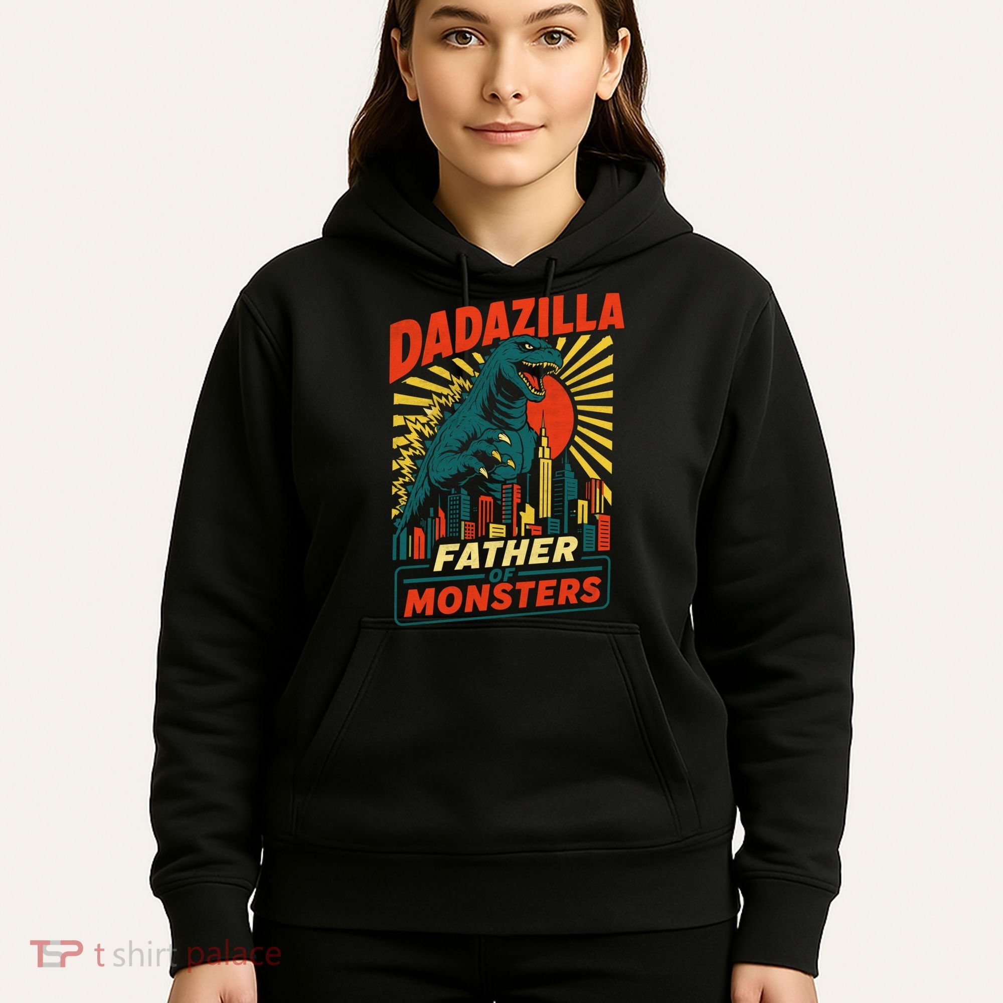 Dadazilla Father Of The Monsters Hoodie