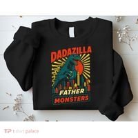 Dadazilla Father Of The Monsters Sweatshirt thumb 2