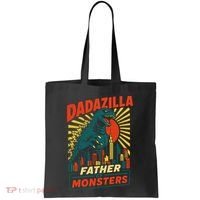 Dadazilla Father Of The Monsters Tote Bag thumb 0