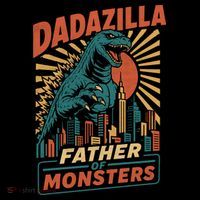 Dadazilla Father Of The Monsters 16oz Travel Tumbler thumb 2