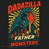 Dadazilla Father Of The Monsters Hat thumb 2