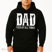 Dad Fixer Of All Things Funny Tools Dad Gifts Hoodie thumb 2