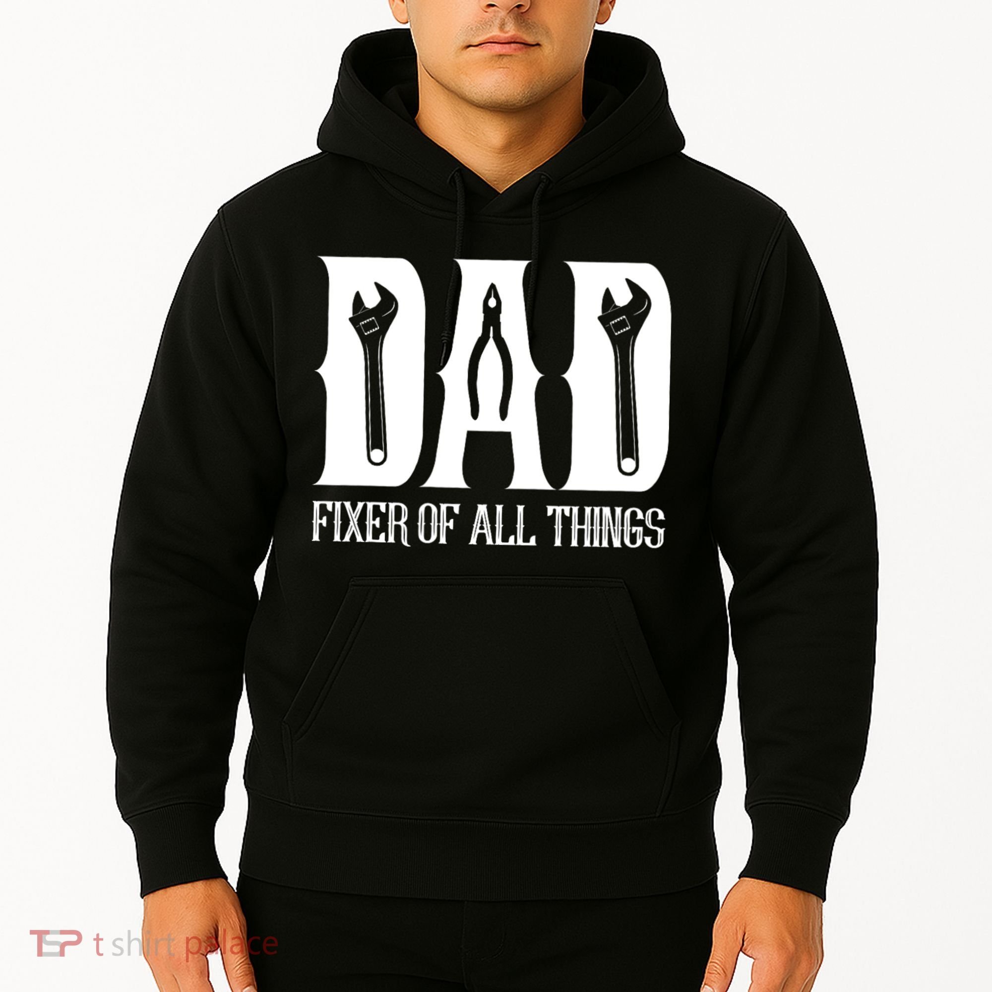 Dad Fixer Of All Things Funny Tools Dad Gifts Hoodie