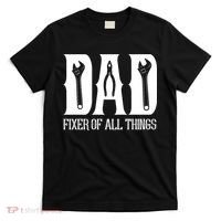 Dad Fixer Of All Things Funny Tools Dad Gifts T-Shirt thumb 0