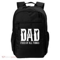 Dad Fixer Of All Things Funny Tools Dad Gifts Backpack thumb 0