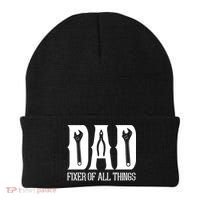 Dad Fixer Of All Things Funny Tools Dad Gifts Beanie thumb 0