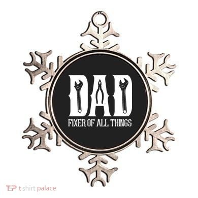 Dad Fixer Of All Things Funny Tools Dad Gifts Ornament
